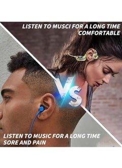 General Bone conduction headphones, 5.3 wireless bluetooth open-ear, hi-fi stereo headphones with LED display, wireless earbuds for workouts, running, gyms  - Image 2