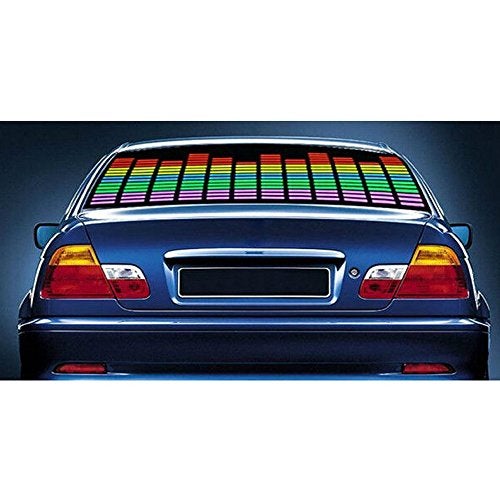 ESUPPORT 45 x 11cm Sound Music Activate Sensor Car Auto Sticker LED Light Equalizer Glow - Image 2
