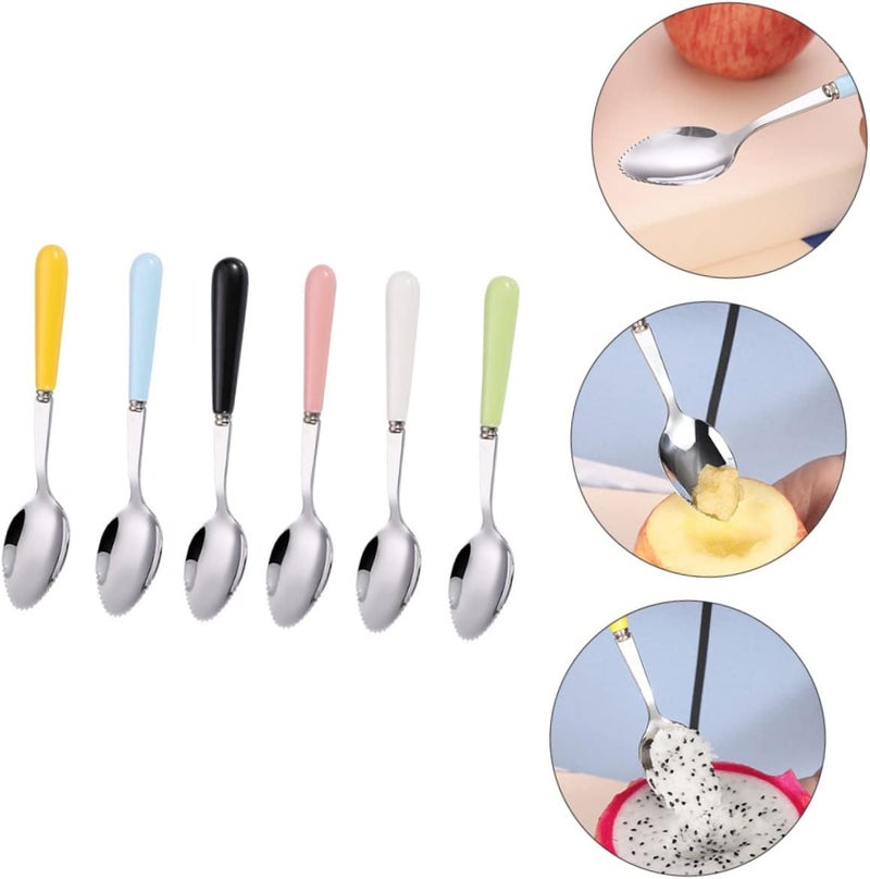 Flexible use switching Toddmomy 6Pcs Training Spoons Feeding and Scraping Utensils for Fruit Vegetables Non Stick for Little Hands Includes Simple multifunctional build Multiple design variants General compatible design Longevity upgraded craftsmanship Fault optimized construction All choice modern design Comfort grip KSA stocked goods Detachable clean All condition resistant crafted quality Precision processed material Extra part combo compatible Fixed & portable compatible Multi-hub shipment dispatch Long term storage compatible Any KSA address orderable Durability boost selected material Compact trendy practical build Foldable Varied size selections Single & bulk use compatible Ready varied options Worldwide simple practical design Easy assemble - Image 4