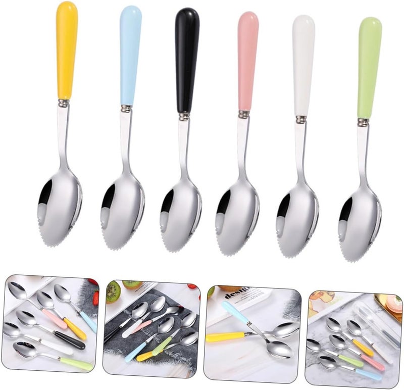 Flexible use switching Toddmomy 6Pcs Training Spoons Feeding and Scraping Utensils for Fruit Vegetables Non Stick for Little Hands Includes Simple multifunctional build Multiple design variants General compatible design Longevity upgraded craftsmanship Fault optimized construction All choice modern design Comfort grip KSA stocked goods Detachable clean All condition resistant crafted quality Precision processed material Extra part combo compatible Fixed & portable compatible Multi-hub shipment dispatch Long term storage compatible Any KSA address orderable Durability boost selected material Compact trendy practical build Foldable Varied size selections Single & bulk use compatible Ready varied options Worldwide simple practical design Easy assemble - Image 3