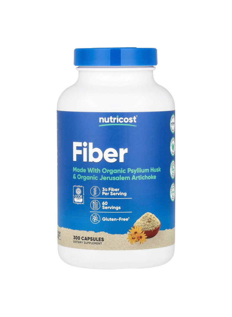 Fiber, 300 Capsules