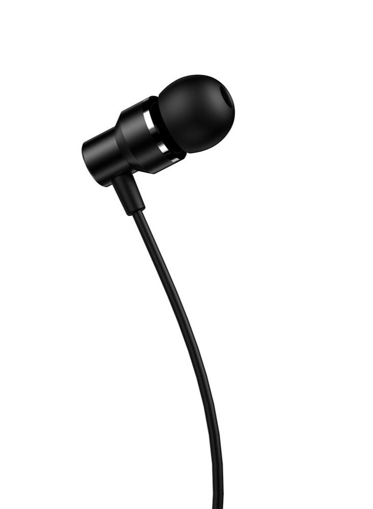 Lazor Harmony Wired In Ear Earphone with Stereo Sound Driver Audio EA36 Black - Image 3