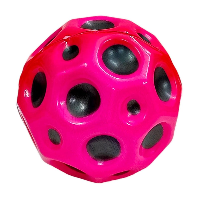 Tera13 Super Bouncy Moon Ball Toy for Kids (Pack of 1) | Return Gifts for Kids | Soft Rubber Bounce Ball | Easy Grip Sports MoonBall | Indoor, Outdoor Toy | Random Colour (1 PCS)