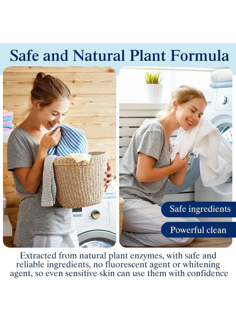 GNAFOTU Dryer Sheets - Clothing Softness Sheet, 1 Box/40 Count Natural Fabric Softener with Plant-Based Formula, Removes Static Cling, Gentle on Clothes - for Soothing(Lavender Incense) - Image 2