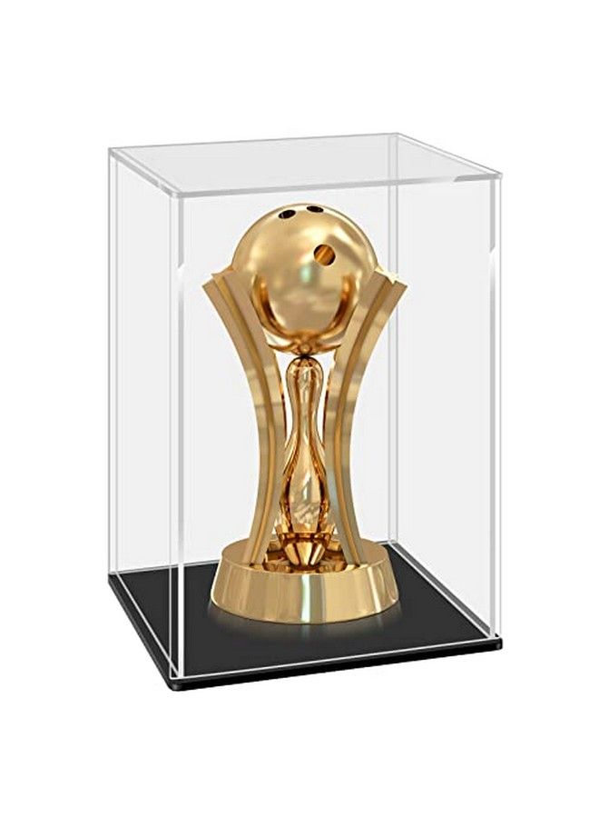 Clear Acrylic Display Case For Collectibles, Assemble Cube Display Box Stand Dustproof Protection Showcase For Action Figures Toys (8X8X10 Inch; 20X20X25Cm) - Image 1