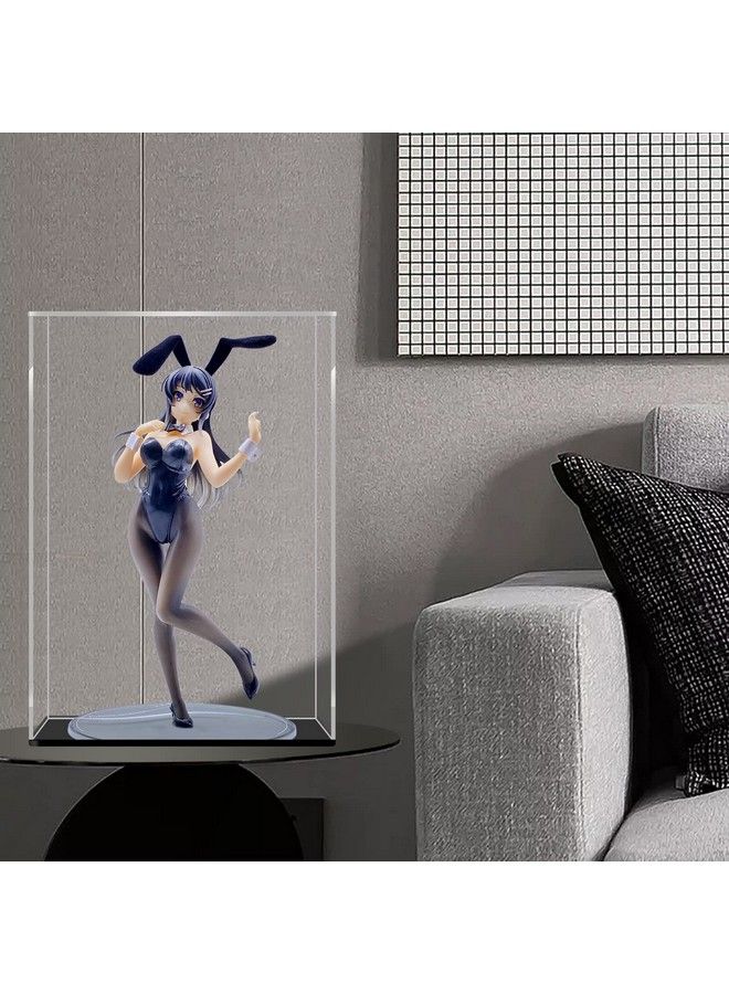 Clear Acrylic Display Case For Collectibles, Assemble Cube Display Box Stand Dustproof Protection Showcase For Action Figures Toys (8X8X10 Inch; 20X20X25Cm) - Image 5