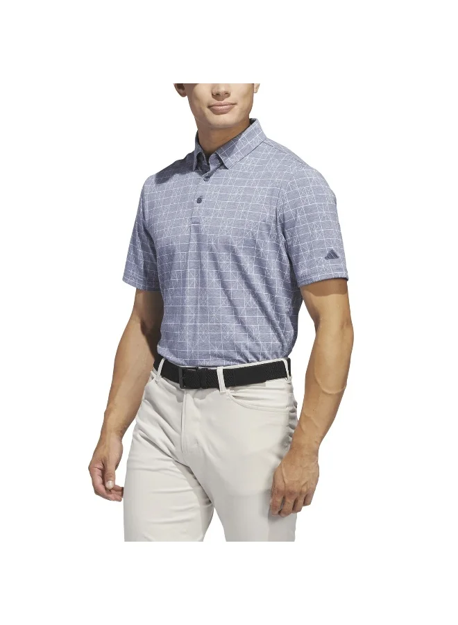 Adidas Go-To Nvty Polo Blue Golf Polo Shirts XS