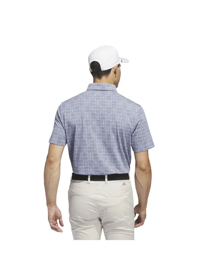 Adidas Go-To Nvty Polo Blue Golf Polo Shirts XS