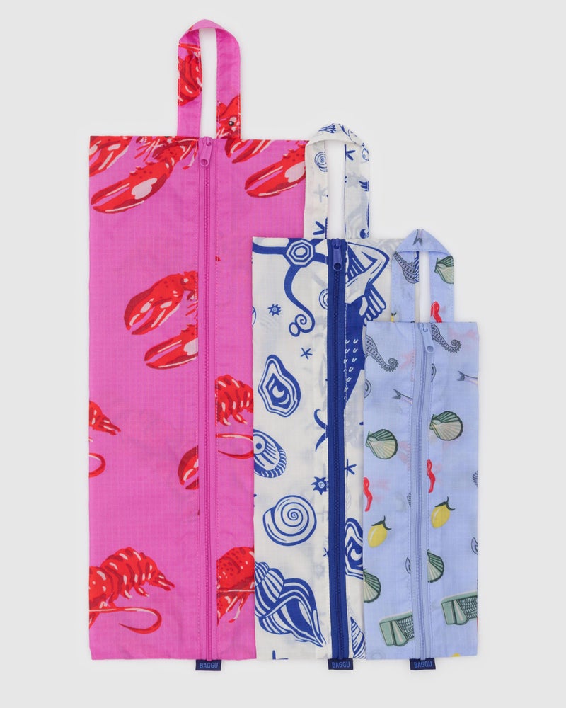 BAGGU 3D Zip Set - Sea Creatures - Image 3