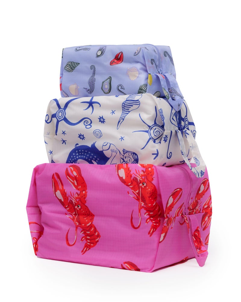 BAGGU 3D Zip Set - Sea Creatures - Image 1