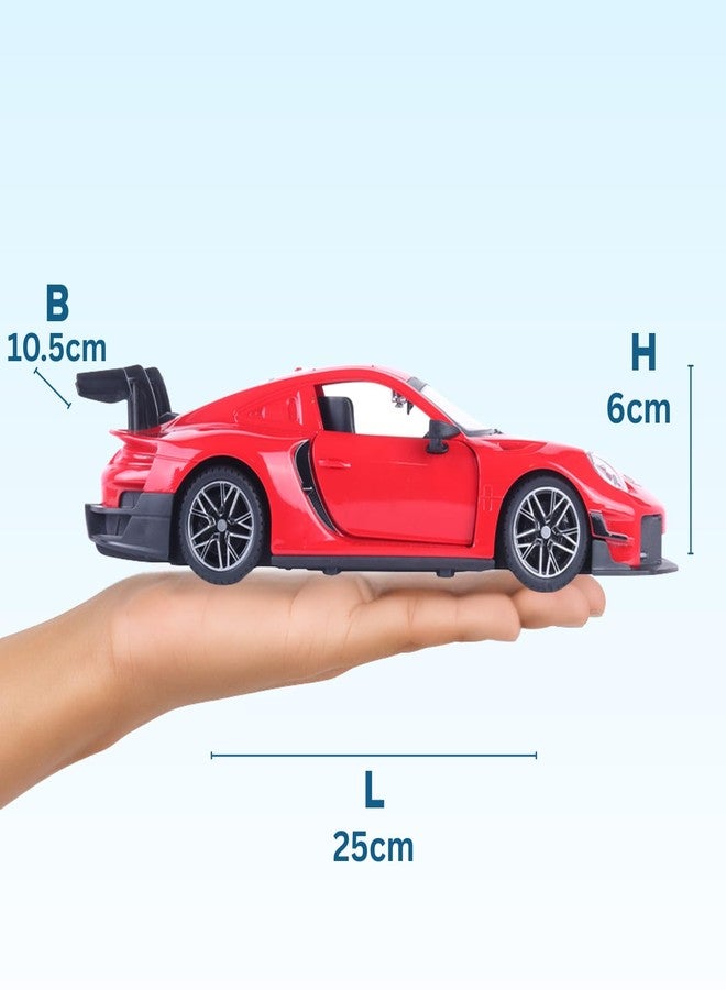 Popsugar Door Opening Remote Control Car|Rechargeable 1200mAh Lithium Battery|C-Type Charging|75-Min Runtime|2.4G Long Range Remote (100+ ft)|HighSpeed RC Car|Gift for Kids|Made in India (Red) - Image 4