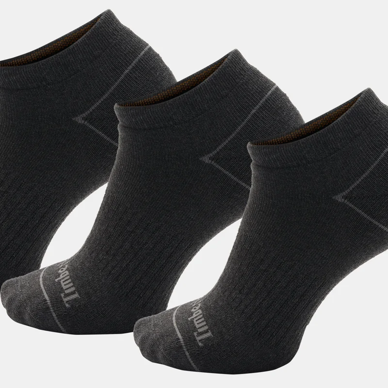 Timberland Bowden No-Show Socks (3 Pairs)
