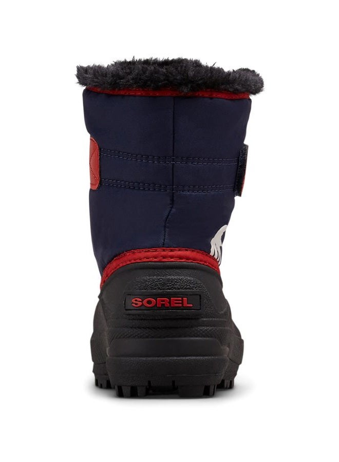 SOREL Children's Snow Commander Boot, Nocturnal/Sail Red, 10 Little Kid - Image 3