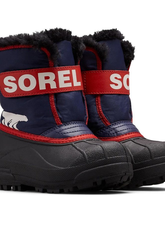 SOREL Children's Snow Commander Boot, Nocturnal/Sail Red, 10 Little Kid - Image 2