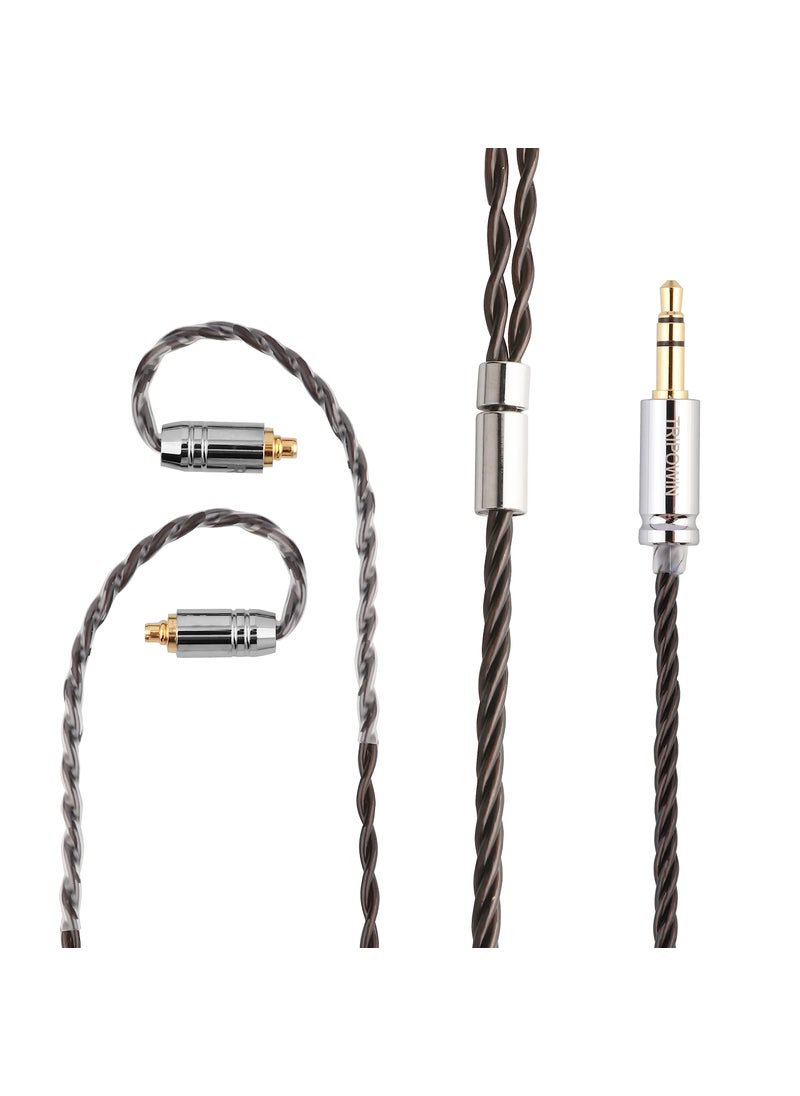 Linsoul Linsoul Tripowin Mirage IEM Cable,30AWG OCC 4N HiFi IEM Upgrade Replacement Cable, with 3.5mm Audio Jack for in-Ear Monitor Audiophile Musician(MMCX)  - Image 5