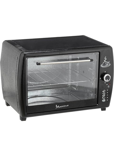 فرن كهربائي 40 لتر 1200 واط KI-5000، مع منظم حرارة، اسود