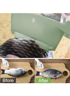 BEYOND BASIC BEYOND BASIC Fast Remove Fish Skin Brush Plastic Fish Scales Graters Scraper Easy Kitchen Cleaning Tool Multicolour  - Image 3