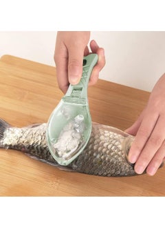 BEYOND BASIC BEYOND BASIC Fast Remove Fish Skin Brush Plastic Fish Scales Graters Scraper Easy Kitchen Cleaning Tool Multicolour  - Image 2