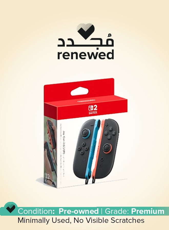 Nintendo Renewed - Switch2 Joy Con 2 Pair L.Blue/L.Red - nintendo_switch - Image 1