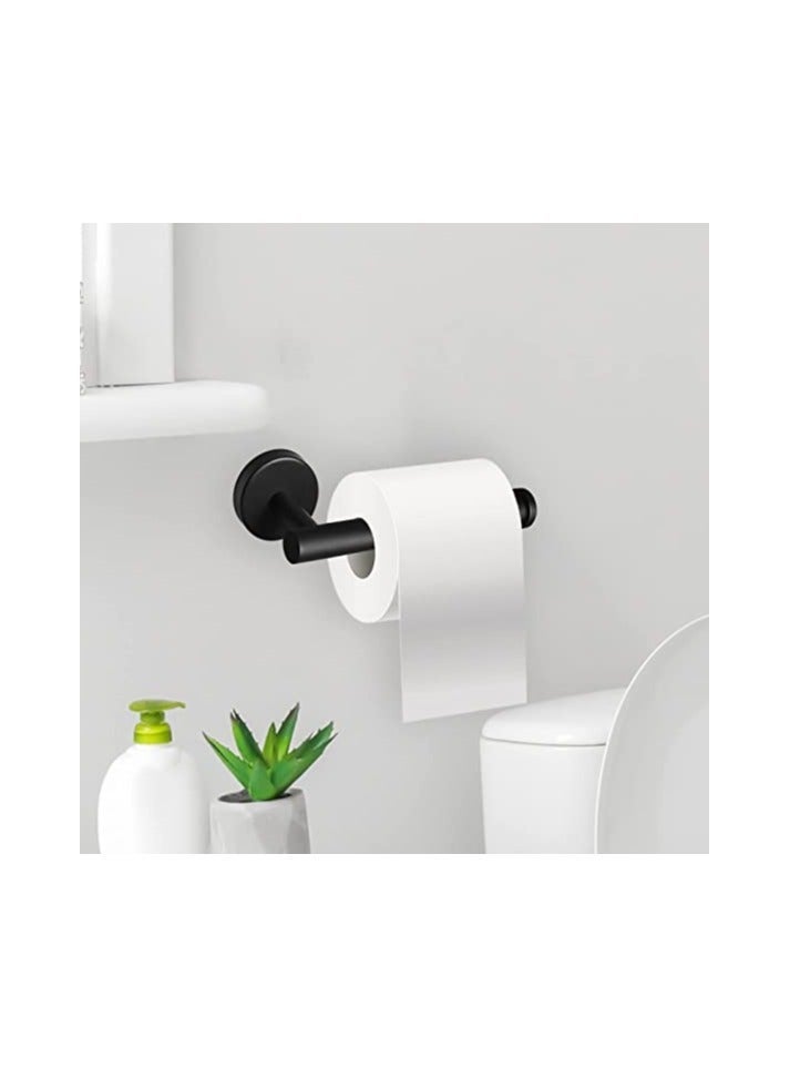 Y&D Toilet Paper Holder, Bathroom Wall Mounted Durable SUS304 Stainless Steel Towel Bar Matte Black, Contemporary Style, Holder - Image 1