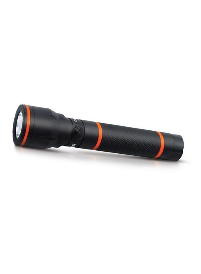 NIBEMINENT Rechargeable LED Flashlight Black/Red 14 x 16cm  - Image 1