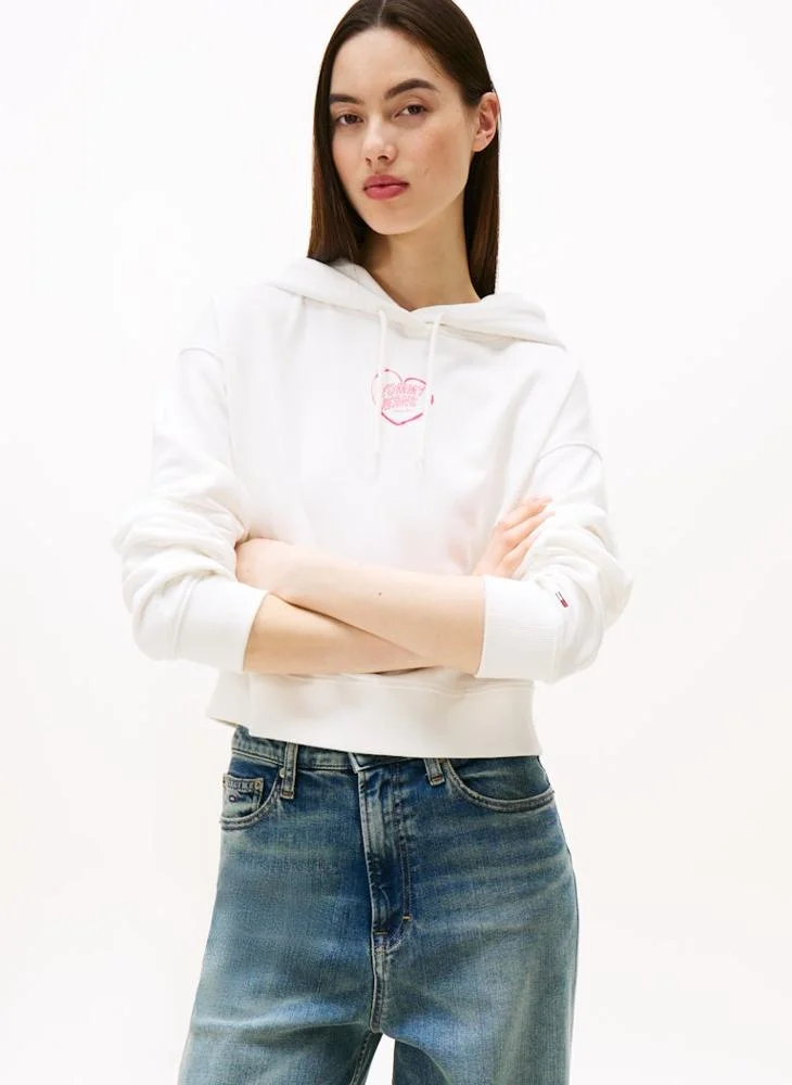 TOMMY JEANS Graphic Pullover Hoodie