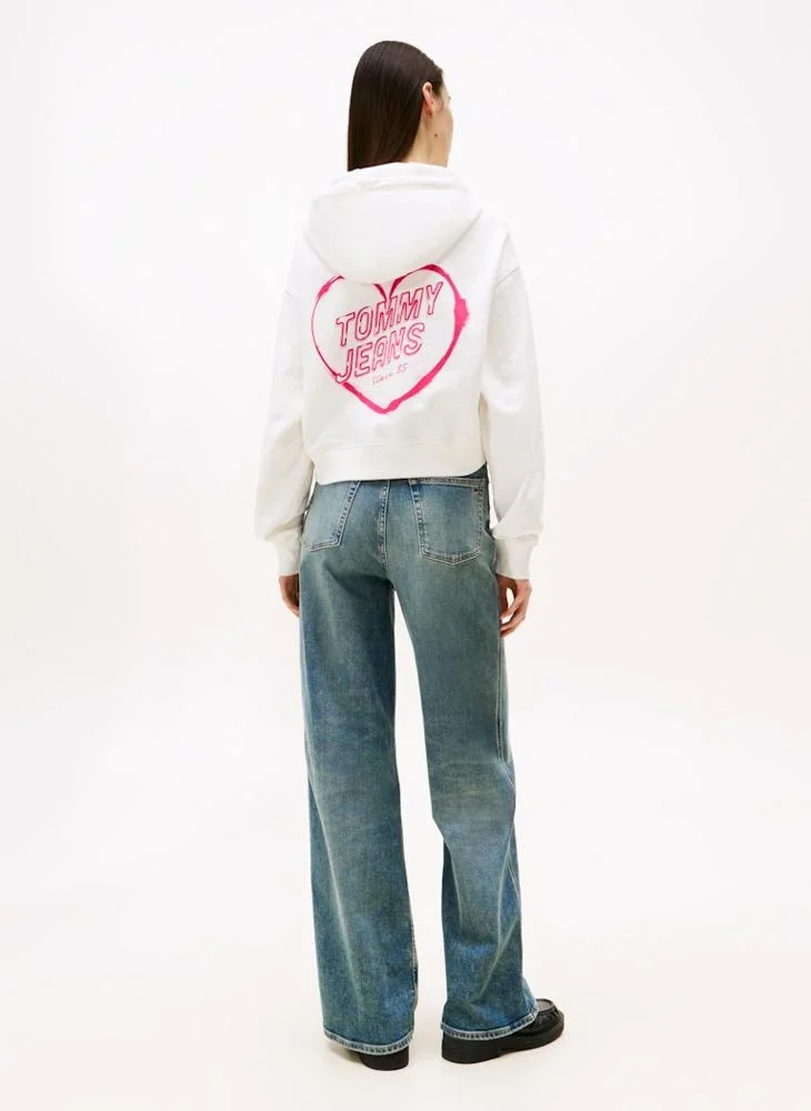TOMMY JEANS Graphic Pullover Hoodie