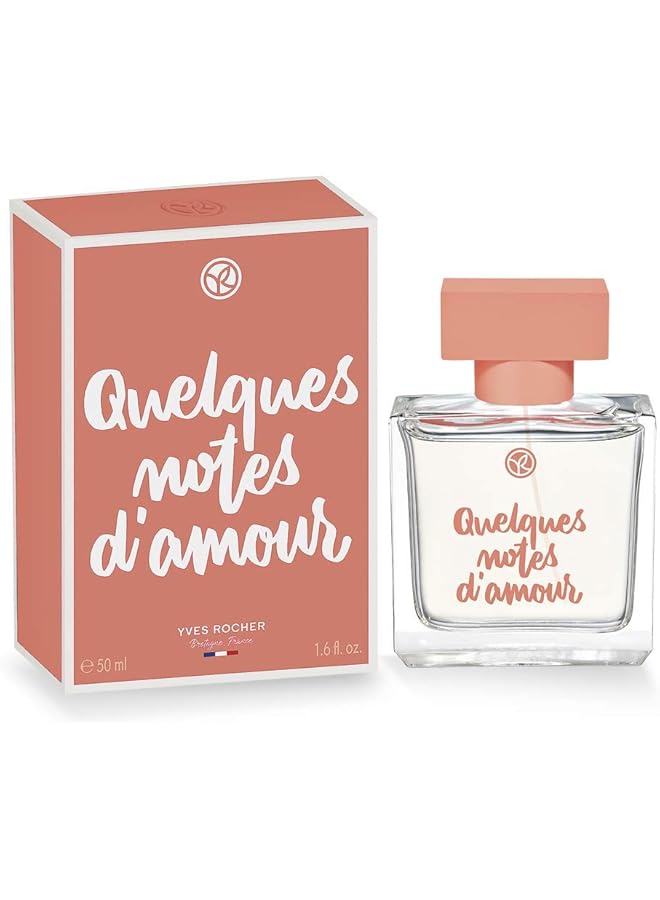 Ksa Quelques Notes Damour Eau De Parfum 50Ml Eternal Rose Perfume