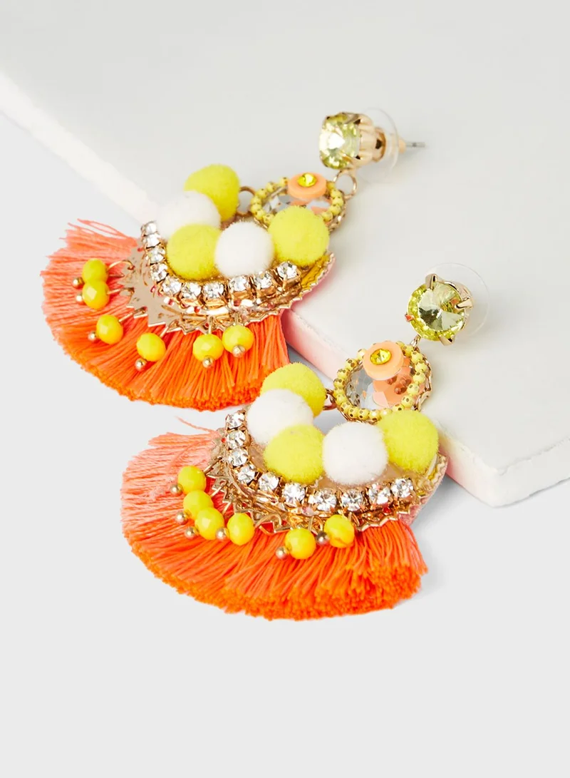 ALDO Fringe Detailed Earrings
