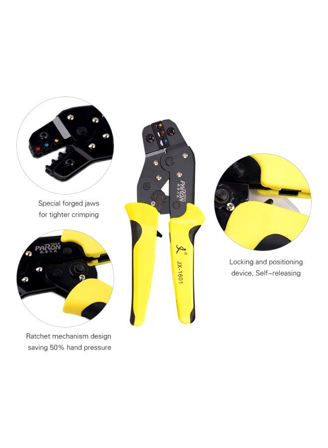 501-Piece Wire Terminals Crimping Tool Set Yellow/Red/Blue 20.5x5x14.2cm - Image 2