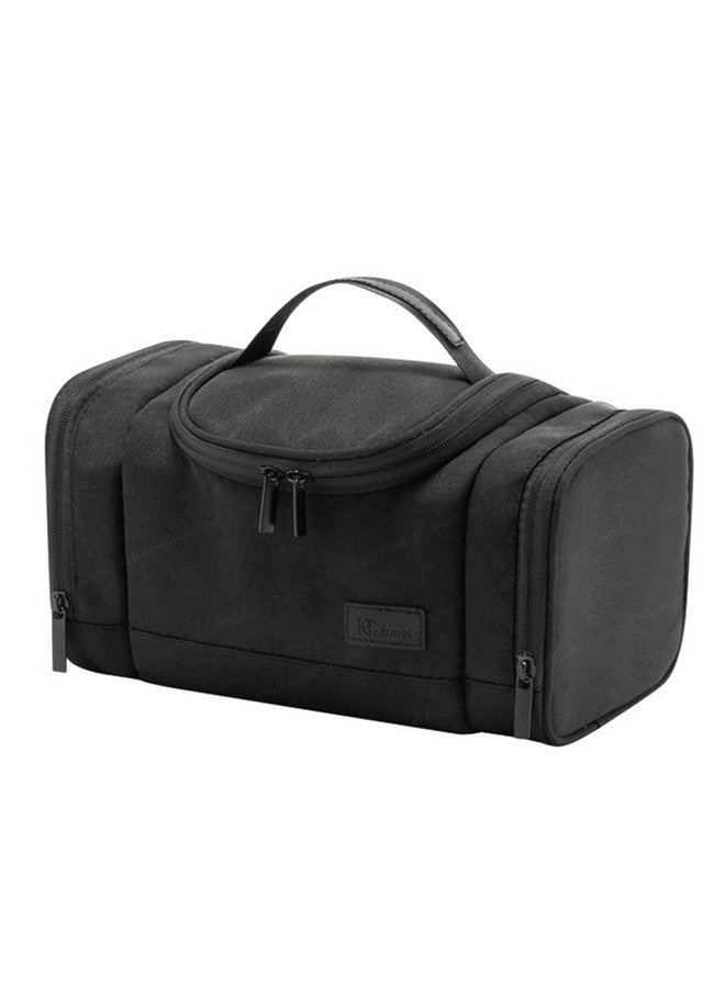 FunBlast Toiletry Bag for Men and Women - Multipurpose Travel Bag with Waterproof Pockets, Mesh Pockets, Shaving Kit Bag, Toiletry Kit, Cosmetics, Gadget, Make up and Accessories Bag (Black) - Image 1