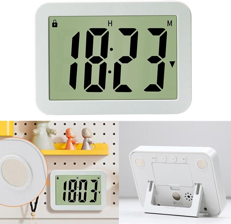 Digital Countdown Days Timer Clock 9999 with Stand Strong Back for Retirement Day - Image 2