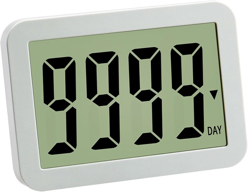 Digital Countdown Days Timer Clock 9999 with Stand Strong Back for Retirement Day - Image 3