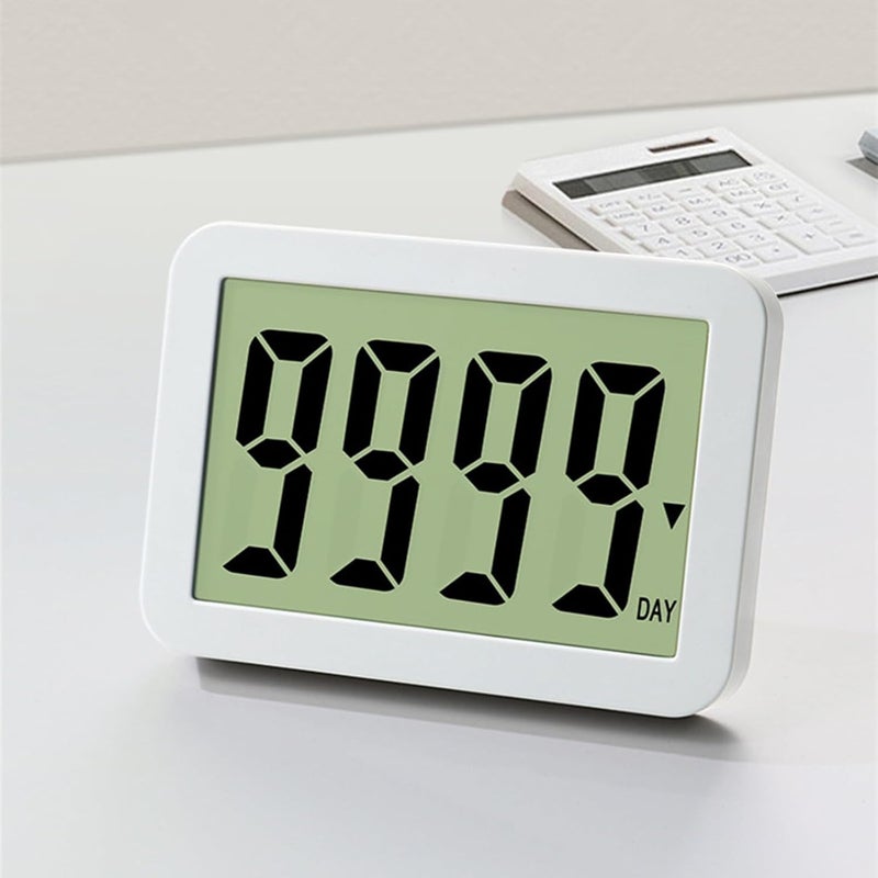 Digital Countdown Days Timer Clock 9999 with Stand Strong Back for Retirement Day - Image 5