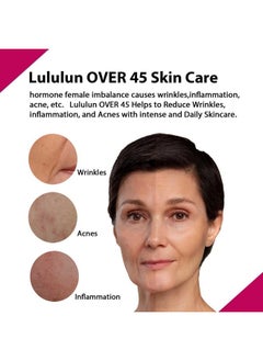 Lululun 32Pc Facial Sheet Mask Pack For Daily Anti-Aging Skincare, Hydrating & Moisturizing Face Sheet Masks For Women & Men, Organic & Natural Japanese Skincare, Over 45 Camelia Pink  - Image 2