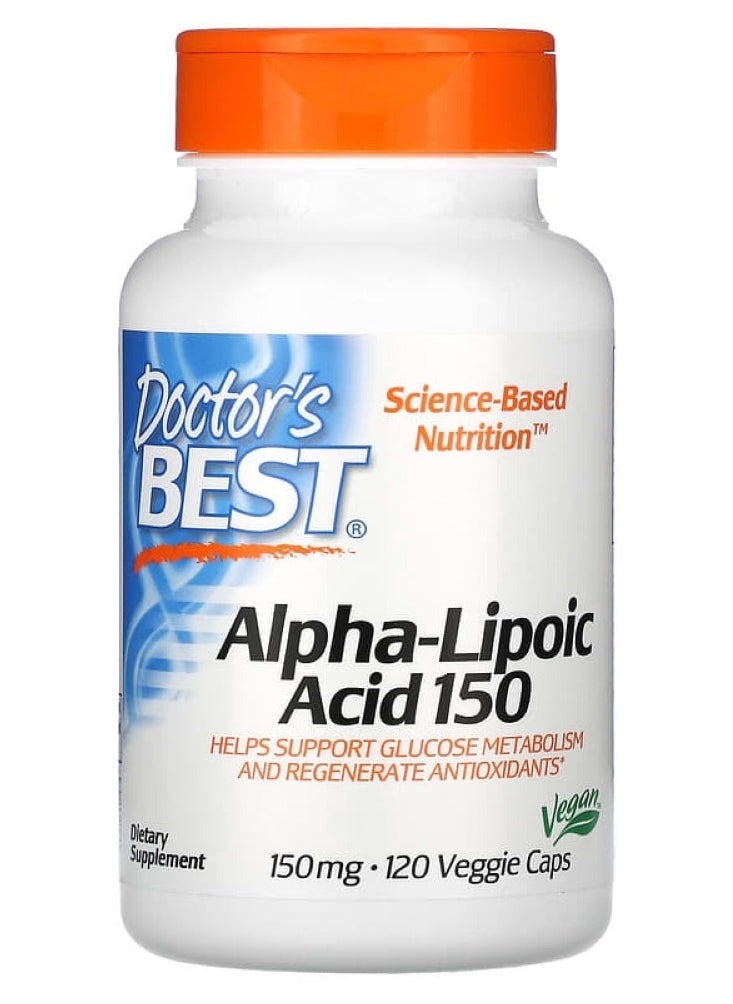 Doctor's BEST - Alpha-Lipoic Acid 150mg120C - Image 1