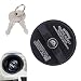 Zosgrew Locking Gas Cap Antitheft Locking Fuel Cap with 2 Keys for Honda Infiniti Isuzu Mazda Mitsubishi Scion Suzuki Buick GMC Saturn VW Volvo OE 7730047020 10504 Black - Image 2