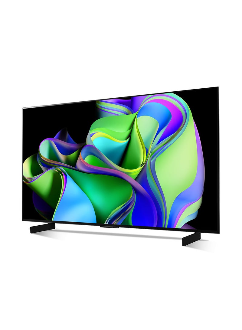 LG 65 inch 4K OLED TV With Dolby Vision, HDR10 With 2.0 Channel 600 Watts Soundbar, Bluetooth, USB, FM Radio OLED65C36+SOUNDBAR Black - Image 3