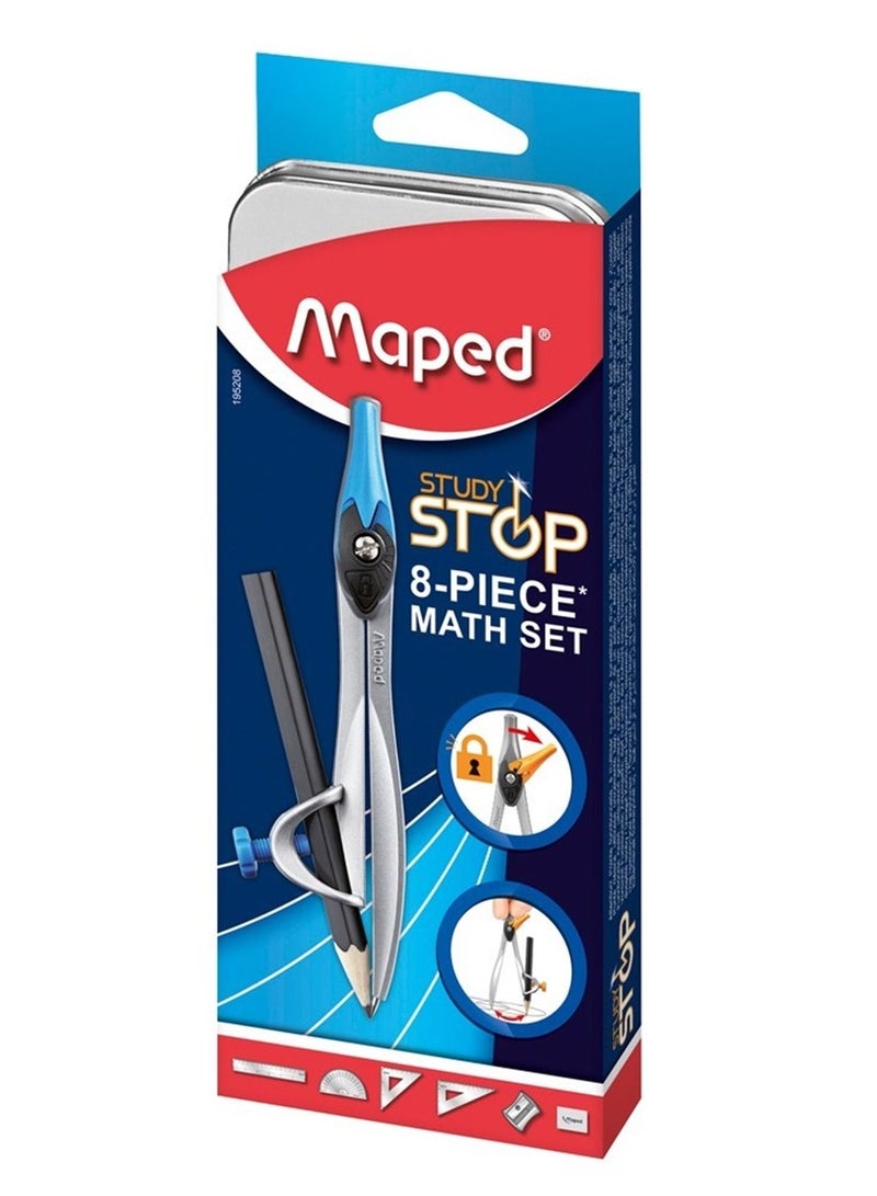 Maped 8-Piece Geometry Math Set - Image 1