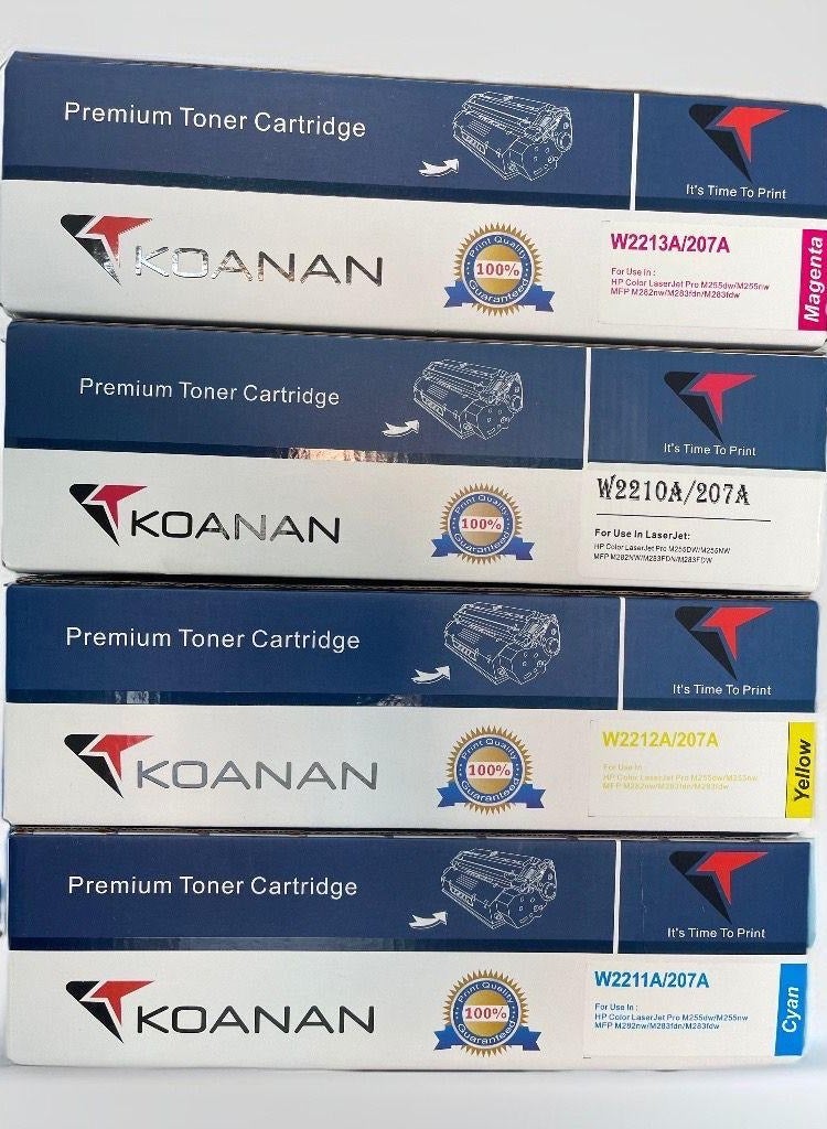 KOANAN HP Toner 207 Set With Chip Koanan High Quality - Image 2