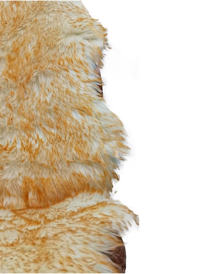 Agc 2 Piece Sheepskin Fur Car Seat Covers Universal Size Long Wool Car Seat Cushion for Adult Man and Women  - Image 3