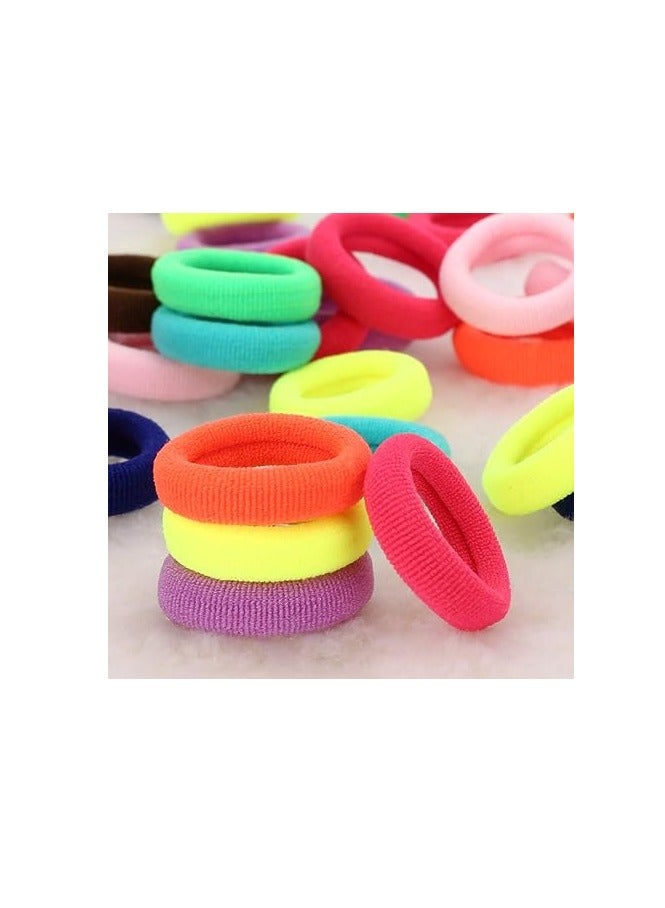 ORiTi 100PCS Seamless Toddler Hair Ties – Mini Baby Hair Bands Ties – Soft Kids Hair Elastics Ponytail Holder - Image 3
