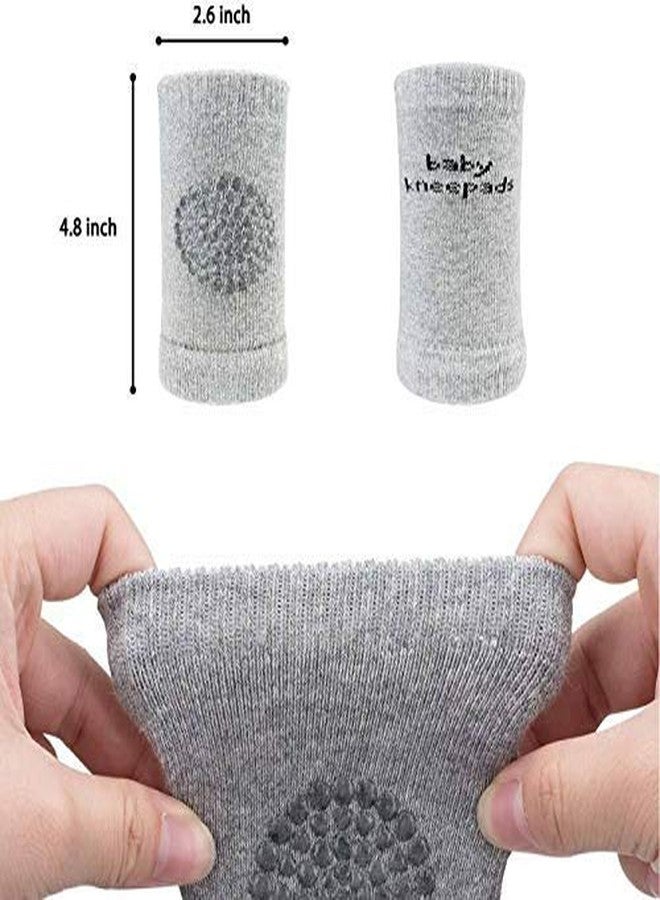 Trendbit Baby Run for Safety Cotton Baby Knee Pads Crawling Protector Baby Legs Warmers(Pack of 2) - Image 2