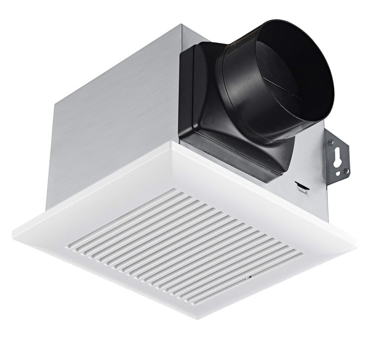 Tech Drive Very Quiet Bathroom Exhaust Fan - 80 CFM, 1.5 Sone, No Attic Access Needed, Energy Star Certified, Easy to Install,4-Inch Duct, Ceiling Mounted for Bathrooms Up to 85 Sq. Ft - Image 1