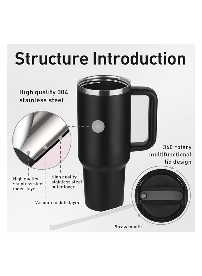 PRINTSHOP4ME - Teachers Day Tumbler Mug 1.2L With Lid&Straw|Double Walled Printed Tumbler Mug|Insulated Reusable Stainless Steel Tumbler Mug|Gift For Teachers - Image 1