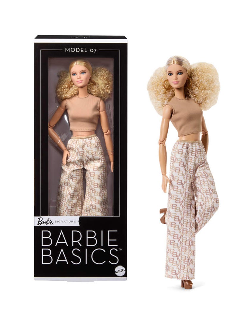 Barbie دمية الأساس رقم 07 - دمية شقراء - Image 1