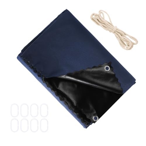 ITODA Bottom Bunk Bed Curtains Solid Color Thickened Blackout Curtains Canopy Loft Bedroom Privacy Curtains for Student Dormitories Single Beds - Image 2