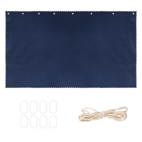 ITODA Bottom Bunk Bed Curtains Solid Color Thickened Blackout Curtains Canopy Loft Bedroom Privacy Curtains for Student Dormitories Single Beds - Image 4