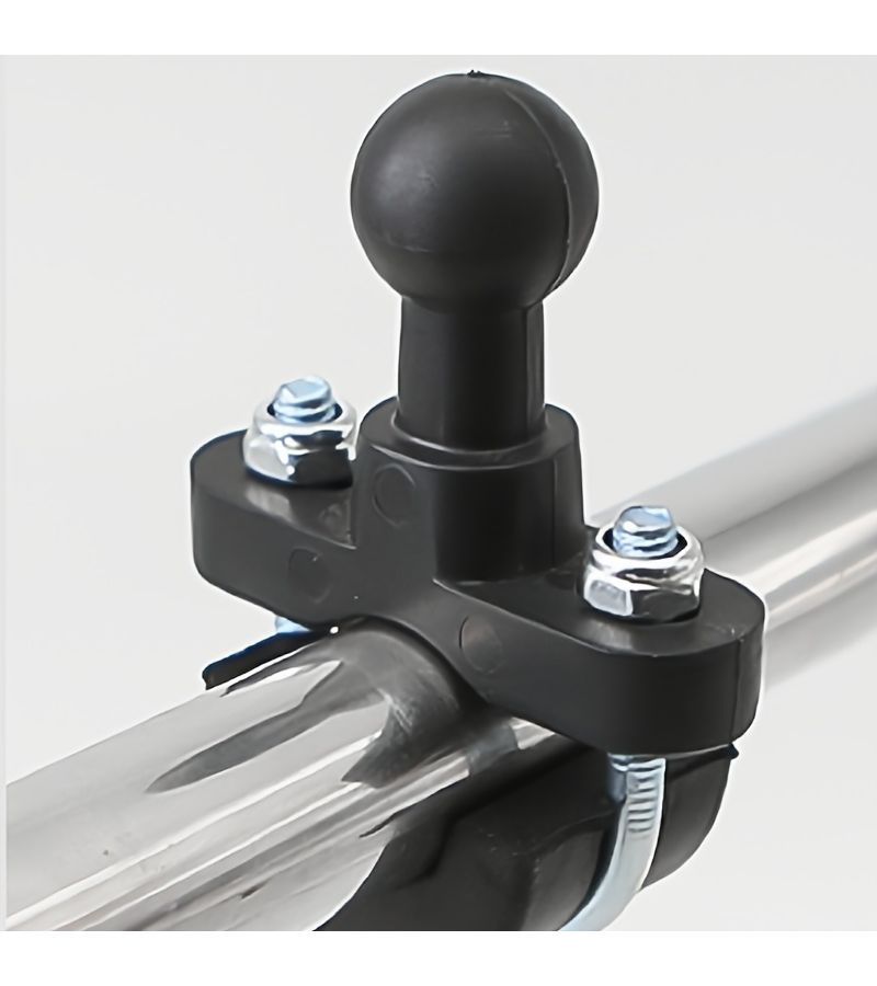 Motorcycle U Shaped Ball Head Handlebar Mounting Bracket 1pc Long Lifespan Universal Fit - Image 3