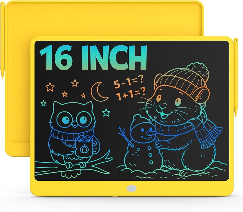 bravokids Doodle Pads 16 Inch Dark Yellow - Image 1